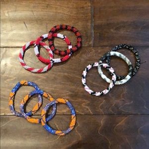 Beaded Glass Bracelets